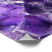 Falln-Amethyst-Gipfel Poster (Ecke)