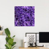Falln-Amethyst-Gipfel Poster (Heimbüro)