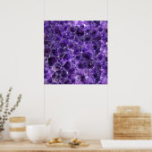 Falln-Amethyst-Gipfel Poster (Küche)