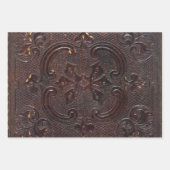 Falln Ancient Leather Book Geschenkpapier Set (Vorderseite 3)