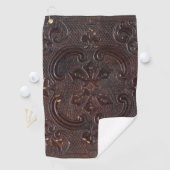 Falln Ancient Leather Book Golfhandtuch (Insitu)