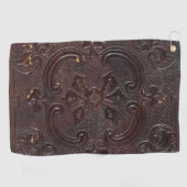 Falln Ancient Leather Book Golfhandtuch (Horizontal)