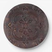 Falln Ancient Leather Book Pappteller (Vorderseite)