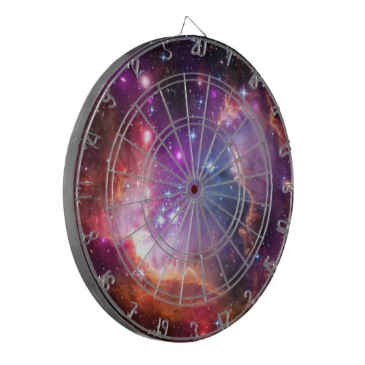 Falln Angelic Galaxy Dartscheibe (Vorderseite Links)