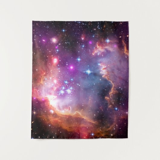 Falln Angelic Galaxy Wandteppich (Vorderseite)