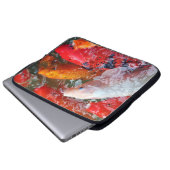Falln Ansammlung Koi Laptopschutzhülle (Vorne Knopf)