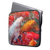 Falln Ansammlung Koi Laptopschutzhülle (Vorderseite Links)