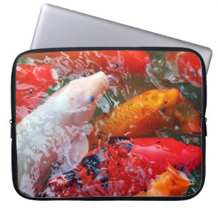 Falln Ansammlung Koi Laptopschutzhülle