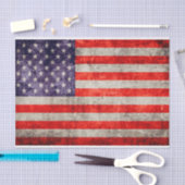 Falln antike amerikanische Flagge Seidenpapier (Handwerk)