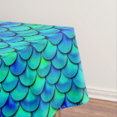 Falln Aqua-Blau-Skalen Tischdecke (Beispiel)