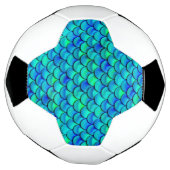 Falln Aqua Blue Scales Fußball (Gedreht)