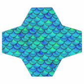 Falln Aqua Blue Scales Fußball (Flach)