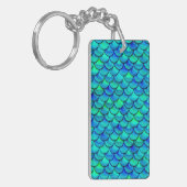 Falln Aqua Blue Scales Schlüsselanhänger (Vorderseite links)