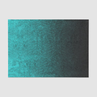 Falln Aqua u. schwarze Glitzer-Steigung Seidenpapier
