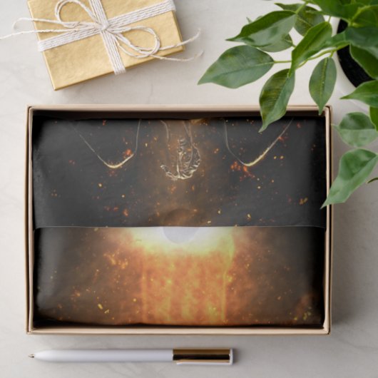 Falln Aufstieg von den Flammen Seidenpapier (Geschenk)