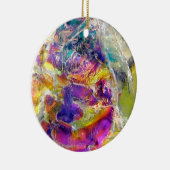 Falln Aura-Kristall Keramik Ornament (Rechts)