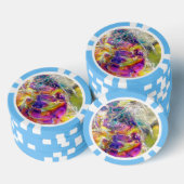 Falln Aura Kristall Pokerchips (Stapel)
