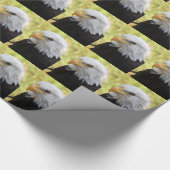 Falln Bald Eagle Liberty Geschenkpapier (Ecke)
