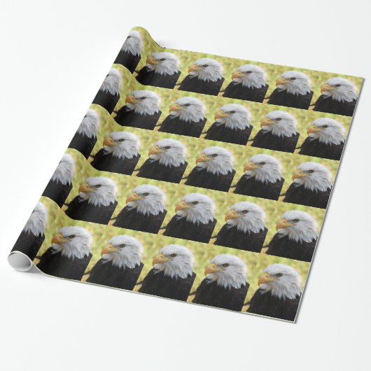 Falln Bald Eagle Liberty Geschenkpapier (Ungerollt)