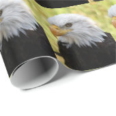 Falln Bald Eagle Liberty Geschenkpapier (Rolleneckpunkt)