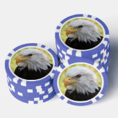 Falln Bald Eagle Liberty Pokerchips (Stapel)