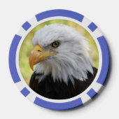 Falln Bald Eagle Liberty Pokerchips (Rückseite)