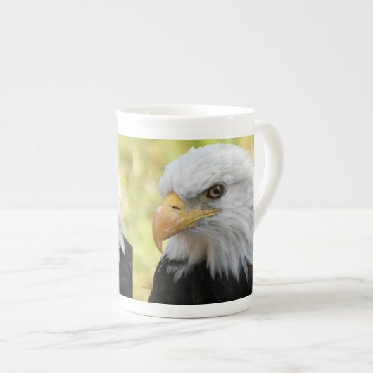 Falln Bald Eagle Liberty Porzellantasse (Vorderseite Rechts)