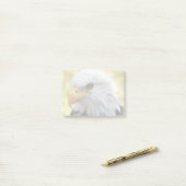 Falln Bald Eagle Liberty Post-it Klebezettel (Auf Schreibtisch)