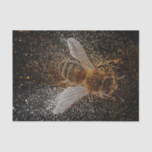 Falln Bienen sind magisch Seidenpapier (Vorderseite)