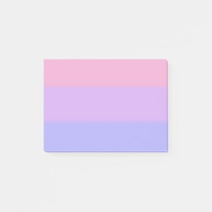 Falln bisexuelle Stolz-Flagge Post-it Klebezettel