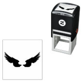 Falln Black Angel Wings Permastempel (Beispiel)
