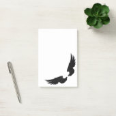 Falln Black Angel Wings Post-it Klebezettel (Büro)