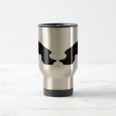 Falln Black Angel Wings Reisebecher (Mittel)