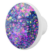 Falln Blasen-Kristalle Keramikknauf (Rechts)