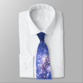 Falln blaue Embrionic Sterne Krawatte (Gebunden)