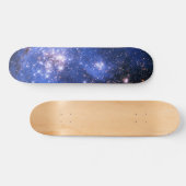 Falln blaue Embrionic Sterne Skateboard (Horizontal)