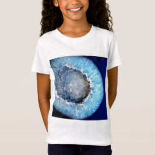 Falln blaues KristallGeode T-Shirt