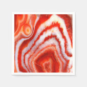 Falln Blood Orange Achat. Serviette (Vorderseite)