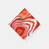 Falln Blood Orange Achat. Serviette (Ecke)