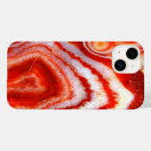Falln Blood Orange Agate. Case-Mate iPhone Hülle (Rückseite (Horizontal))