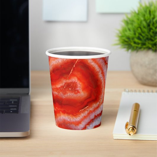 Falln Blood Orange Agate. Pappbecher (InSitu)