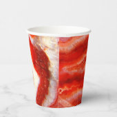 Falln Blood Orange Agate. Pappbecher (Rechts)