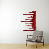 Falln Blood-Tropfen Wandteppich (Beispiel (Horizontal))