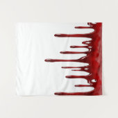 Falln Blood-Tropfen Wandteppich (Vorderseite (Horizontal))
