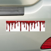 Falln Blood Tropfen White Autoaufkleber (Auf Auto)
