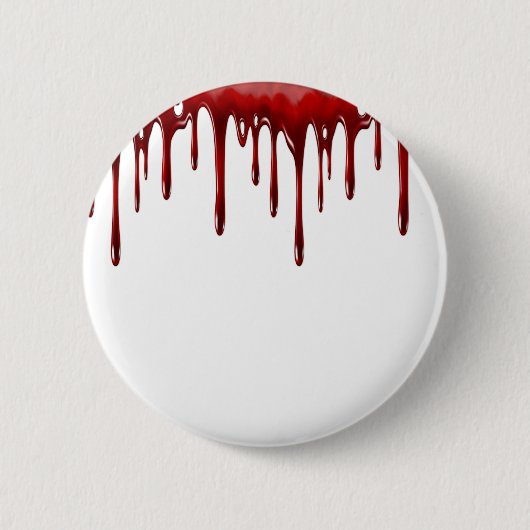 Falln Blood Tropfen White Button (Vorderseite)