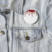 Falln Blood Tropfen White Button (Beispiel)