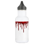 Falln Blood Tropfen White Edelstahlflasche (Links)
