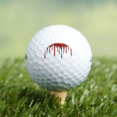 Falln Blood Tropfen White Golfball (Insitu T-Shirt)