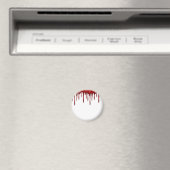 Falln Blood Tropfen White Magnet (In Situ (Geschirrspüler))